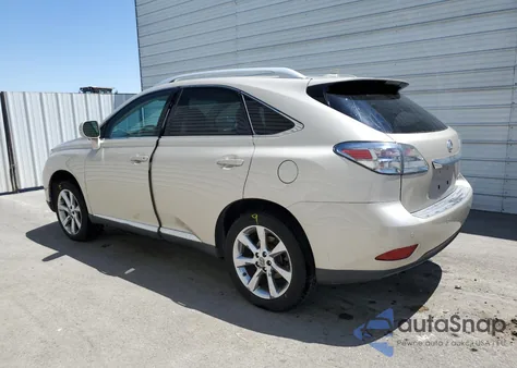 2012 Lexus Rx 350 z USA, uszkodzony, nr VIN 2T2ZK1BA4CC077196